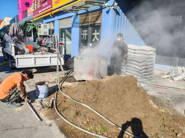 城中顶管注浆加固